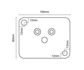 Base plate set (for side frame)